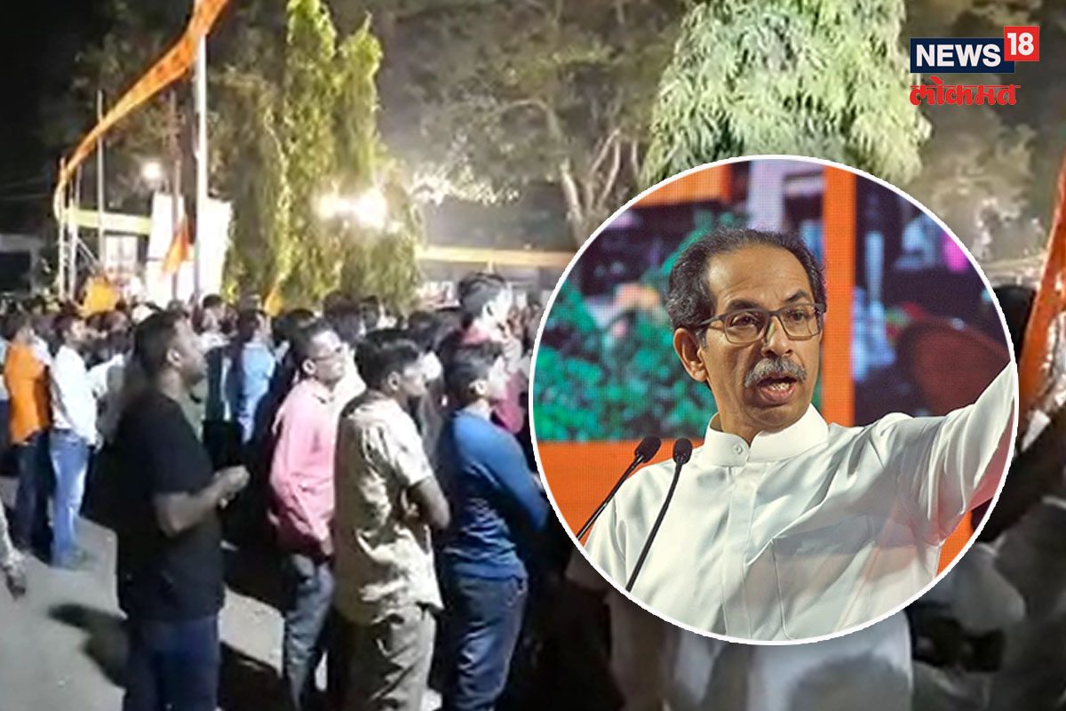 उद्धव ठाकरेंच्या सभेत व्यत्यय