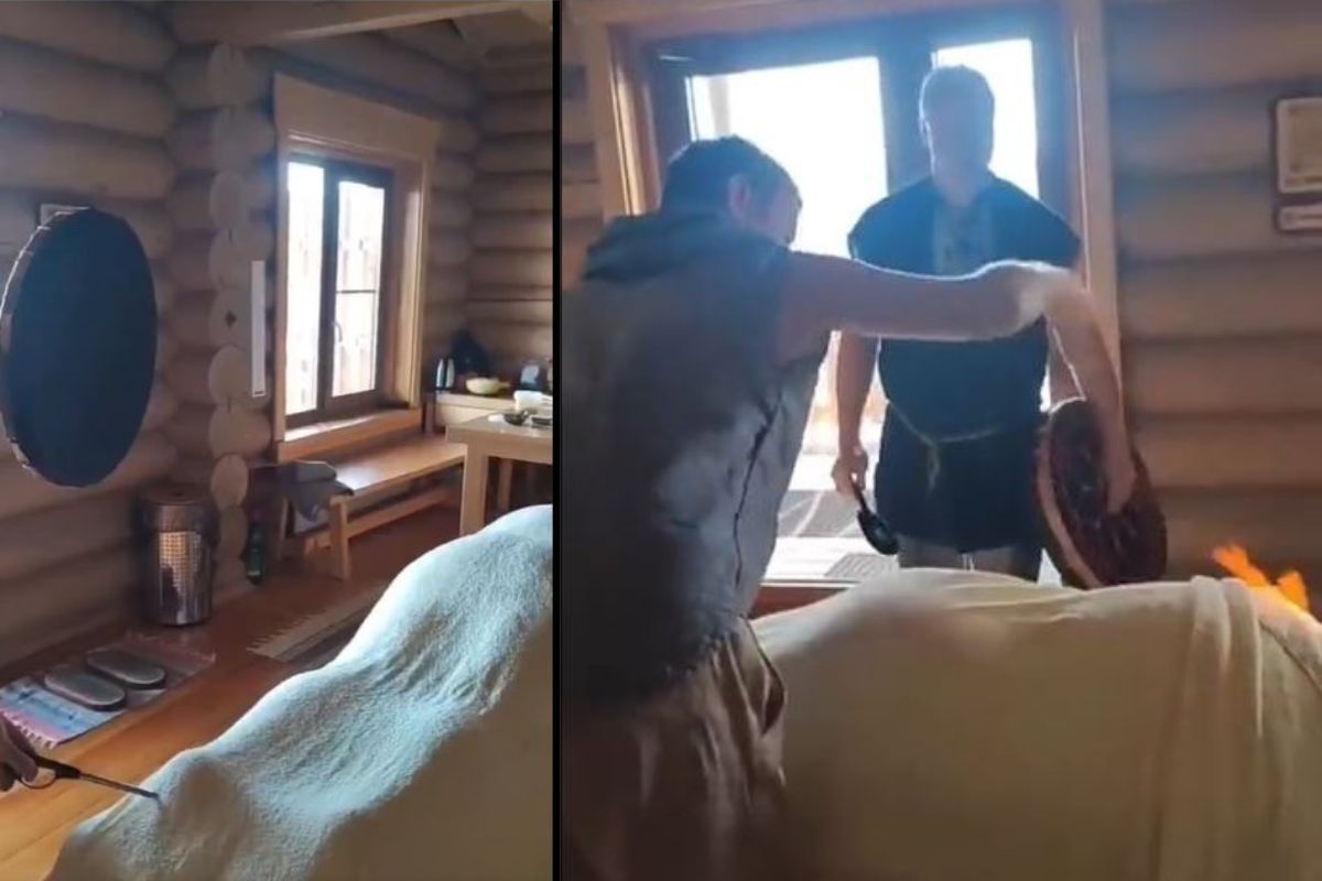 मसाजचा विचित्र प्रकार