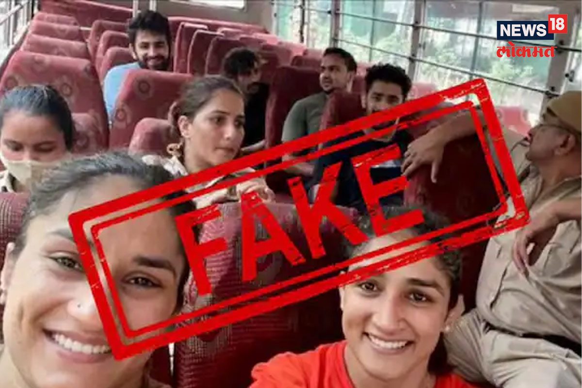 पोलीस व्हॅनमध्ये हसतायेत पैलवान?