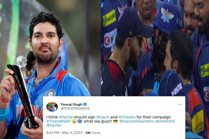  भारताचा माजी क्रिकेटर युवराज सिंह याने आता विराट गंभीरच्या वादावर उपहासात्मक ट्विट करत प्रतिक्रिया दिली आहे. यात त्याने म्हंटले, " मला वाटतं स्प्राईट या कोल्डड्रिंक ब्रँडने गौतम गंभीर आणि युवराज सिंह या दोघांना त्यांच्या 'थंड रख' या कॅम्पेनसाठी साइन करावे. काय वाटतं तुम्हाला?"