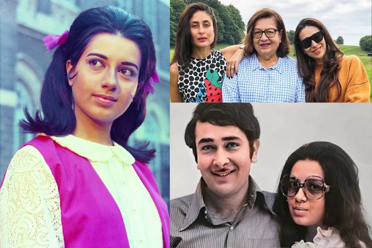 बबिता कपूरच्या दोन्ही मुली करीना आणि करिश्मा कपूर सुपरस्टार आहेत.