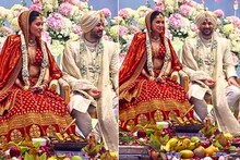 लग्नबंधनात अडकला सनी देओलचा लेक; शाही सोहळ्याचे फोटो पाहा