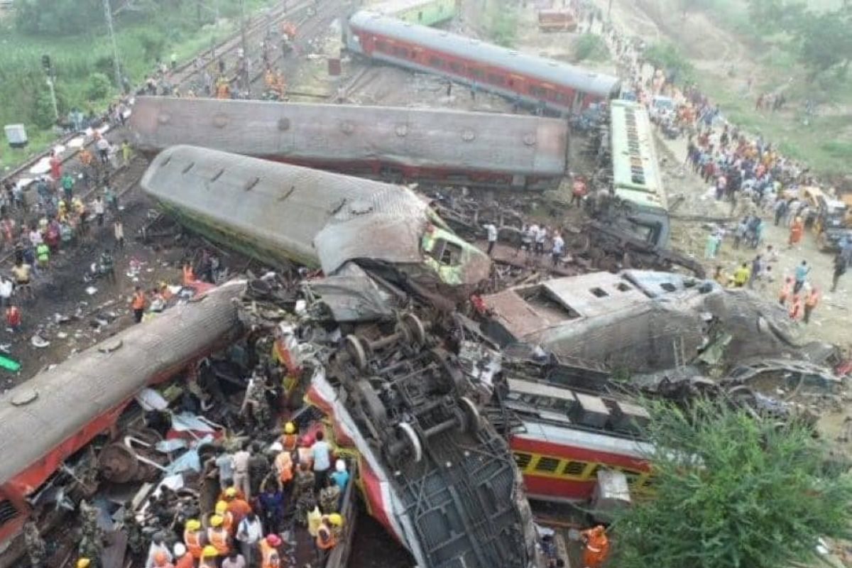 ओडिसा ट्रेन अपघात