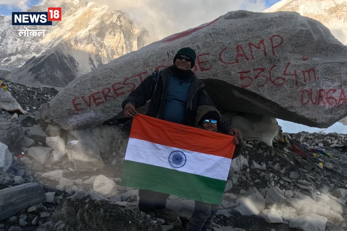 Dombivli News : 5 वर्षाच्या चिमुरडीने केली एव्हरेस्टच्या बेस कॅम्पवर वडिलांसोबत यशस्वी चढाई, Video पाहून कराल कौतुक