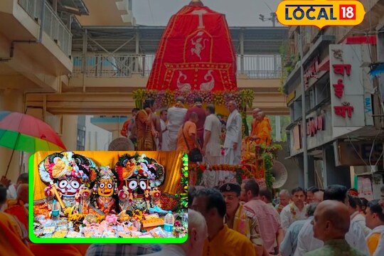 Nagpur News : नागपुरात निघाली श्री जगन्नाथ स्वामी रथयात्रा, महाराष्ट्राशी आहे खास नाते Video