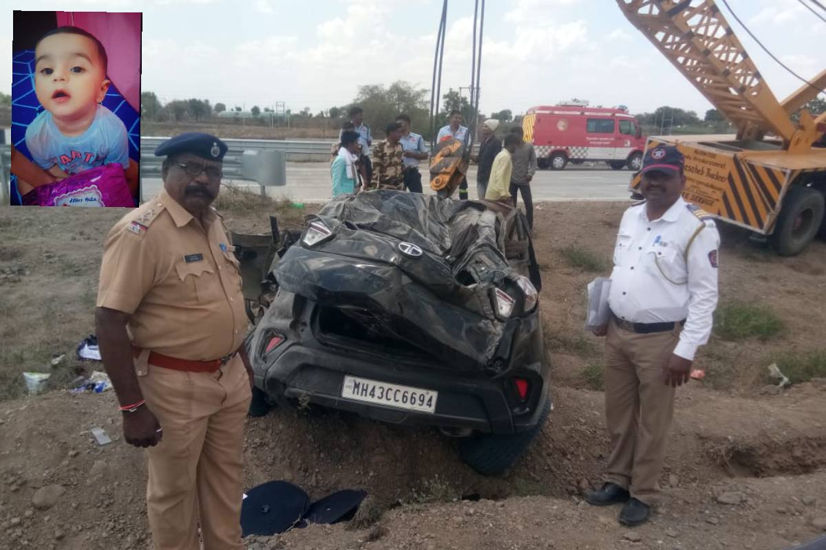 समृद्धी महामार्गावर भीषण अपघात