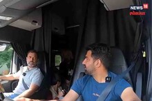 अमेरिकेतही राहुल गांधींचा देसी तडका; गाण्याची मागणी ऐकून ट्रक चालकही चकीत