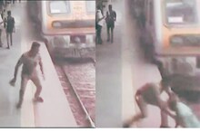 ट्रॅकवरील प्रवाशाला वाचवायला गेला RPF जवान; ट्रेन आली आणि क्षणात दोघंही...; मुंबईतील धडकी भरवणारा VIDEO VIRAL