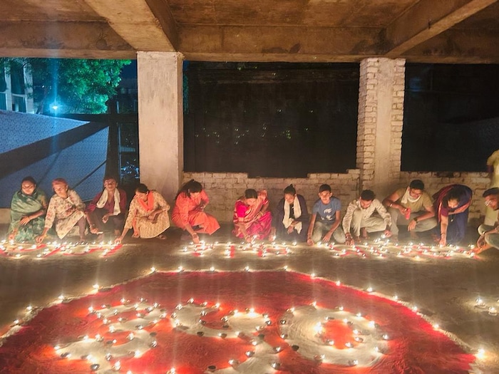  निमित्ताने नागपुरात 3500 हजार दिव्यांचा दीपोत्सव साजरा करण्यात आला.