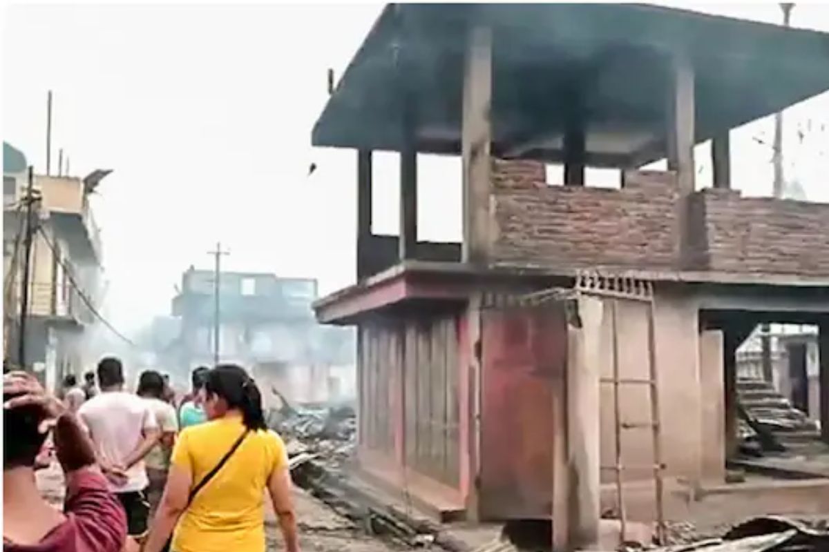 मणिपूरमध्ये पुन्हा हिंसाचार