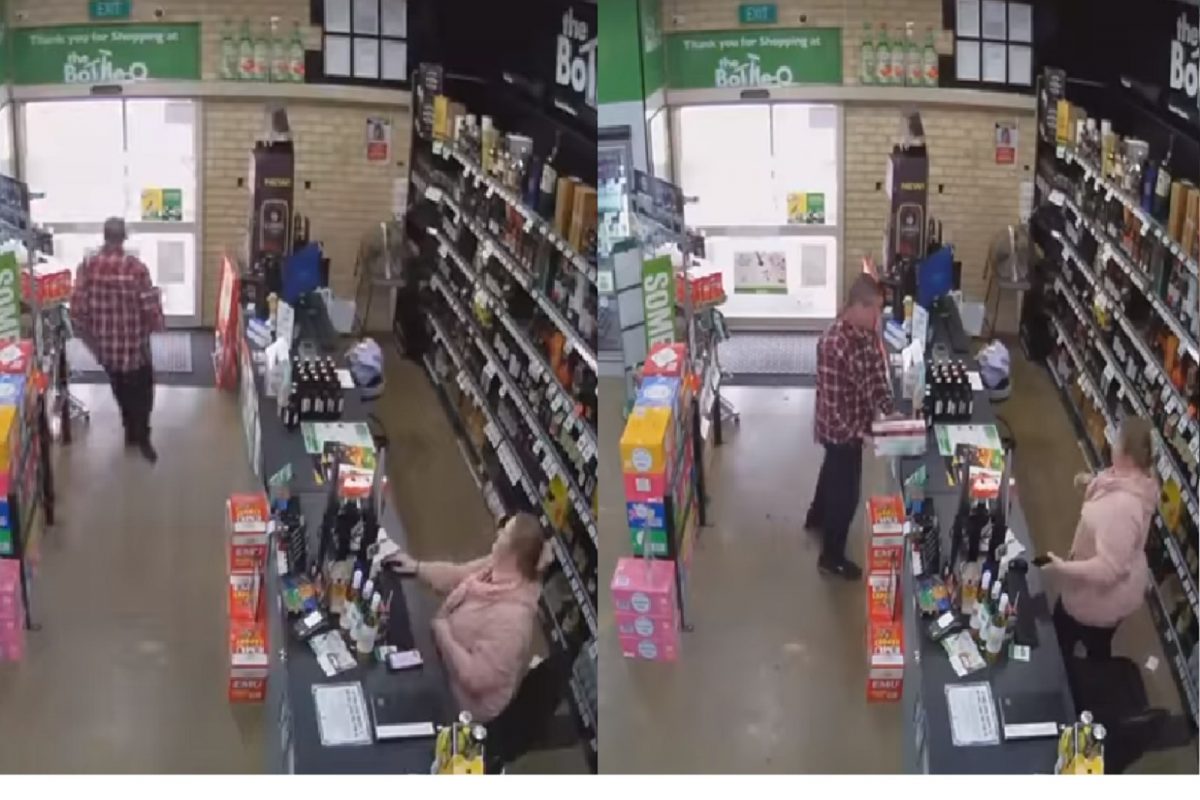 चोराने चोरलेली दारू परत केली