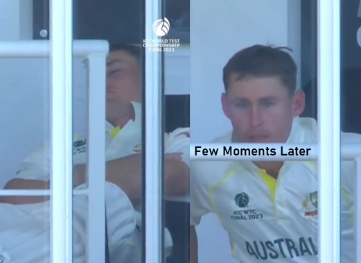 सिराजने केली लॅब्युशेनची झोपमोड