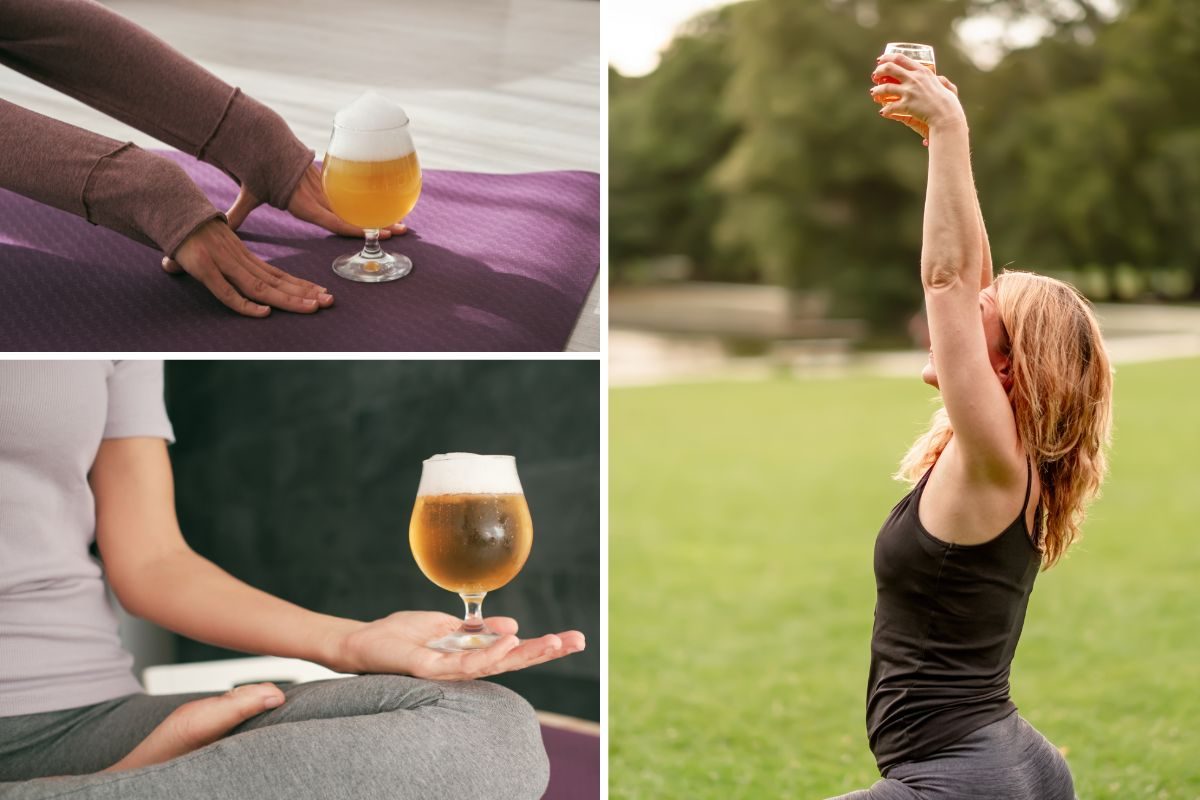 बिअर योगाचे फायदे..