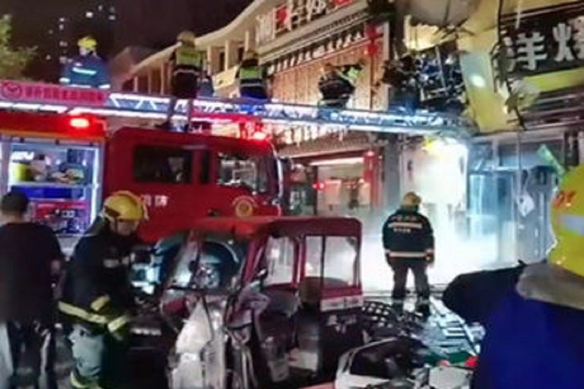 चीनमध्ये ब्लास्ट