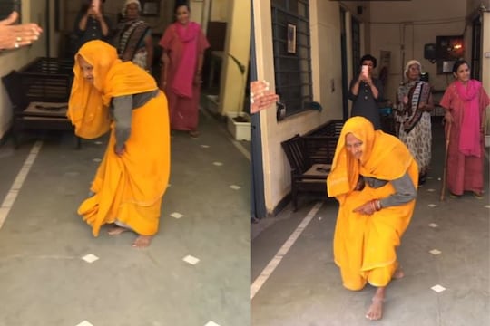 93 वर्षीय आजीचा भन्नाट डान्स