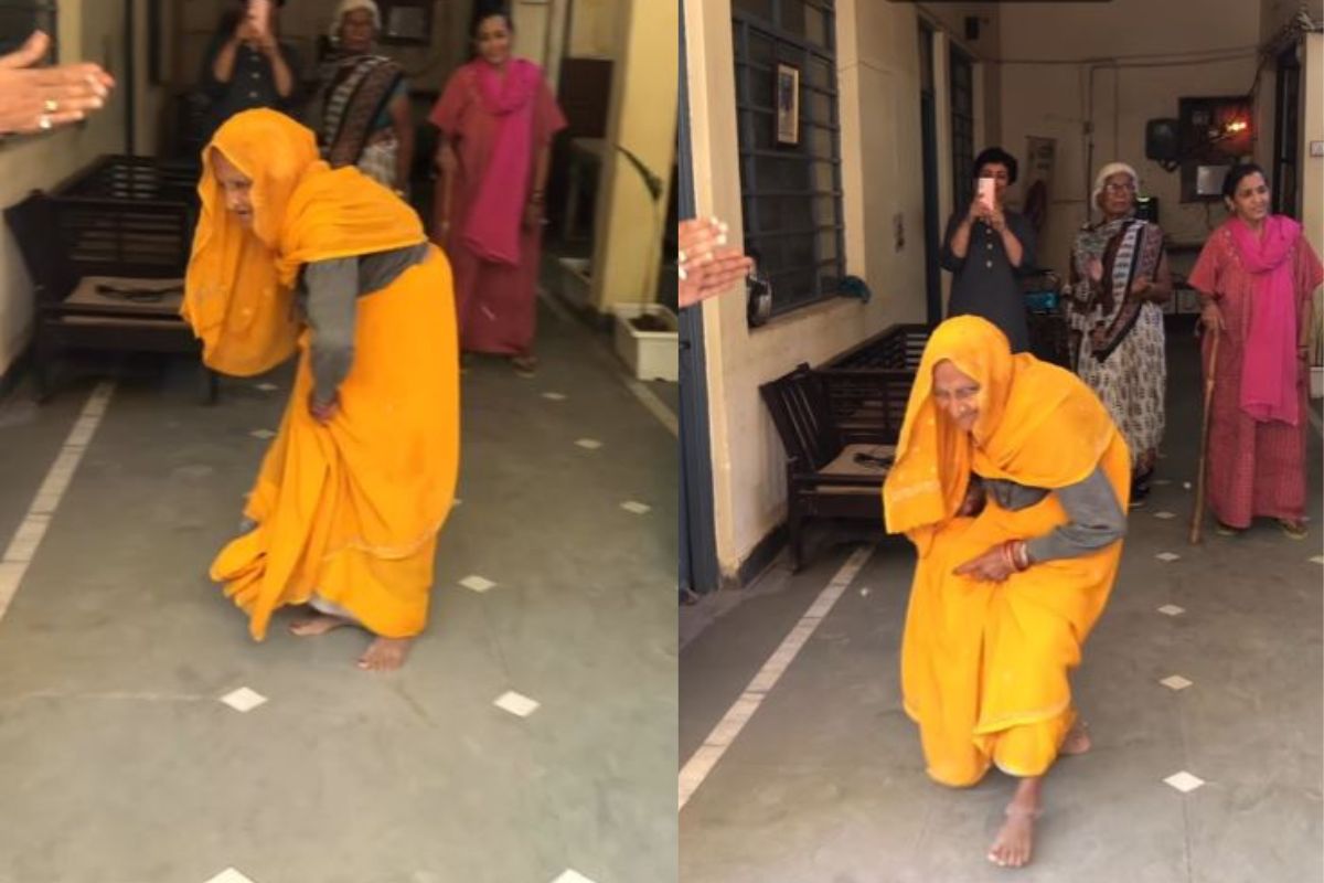 93 वर्षीय आजीचा भन्नाट डान्स