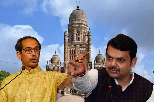 बीएमसीच्या मोर्चावरून फडणवीसांचं ठाकरेंना प्रत्युत्तर