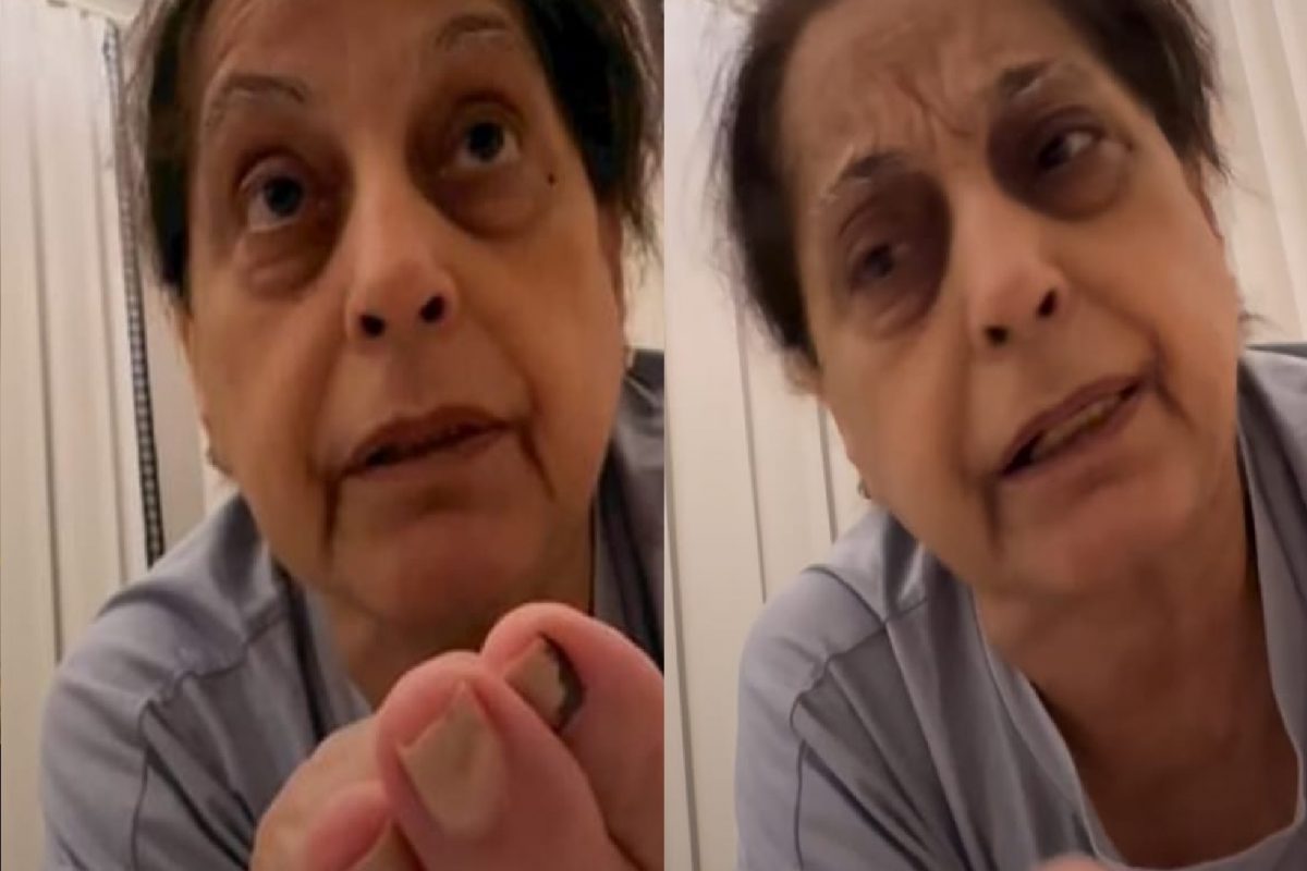 ब्रेकअपनंतर आजीचा नातीला सल्ला (फोटो - इन्स्टाग्राम व्हिडीओ ग्रॅब)