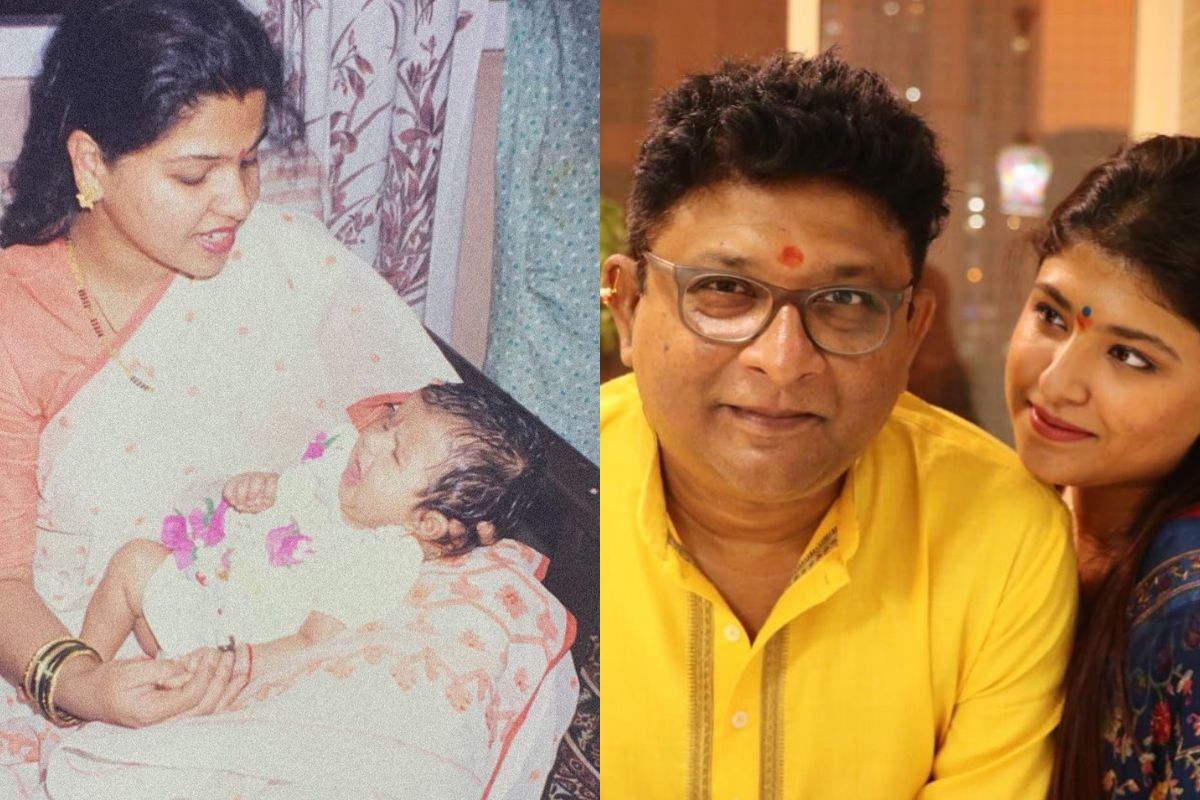 केदार शिंदे आणि मुलगी सना शिंदे