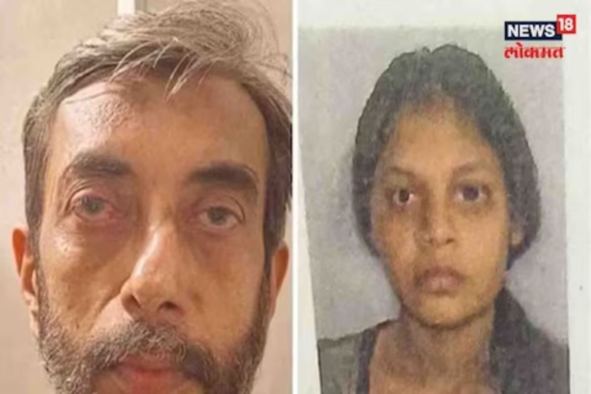 आरोपी मनोज साने आणि मृत सरस्वती