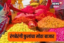 Nagpur News: विदर्भातील सर्वात मोठं फुलांचं मार्केट माहितीये का? दिवसाला होते 40 लाखांची उलाढाल, Video