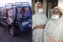 Nashik News : धक्कादायक! मुंबई नाशिक महामार्गावर अपघात, कंटेनरने 2 साध्वींना चिरडलं