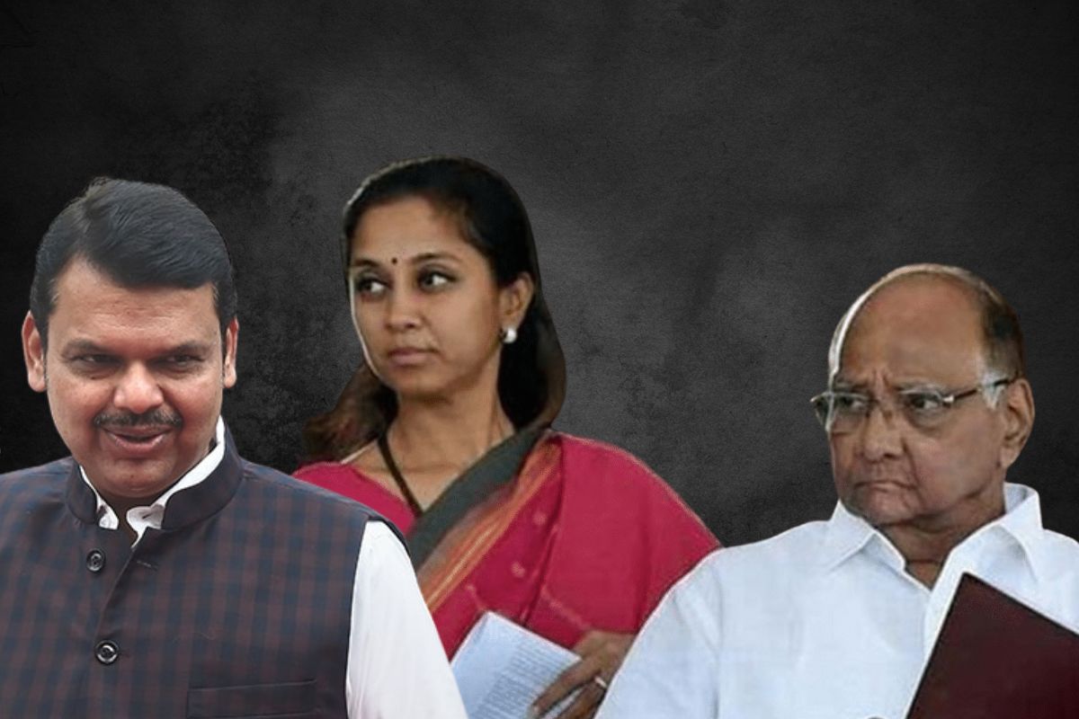 राष्ट्रवादी काँग्रेसने भाकरी फिरवली, फडणवीसांचा टोला