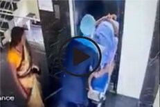 बापरे! धड आत, पाय बाहेर; रुग्णाला नेताना अचानक तुटली लिफ्ट आणि...; भयंकर VIDEO