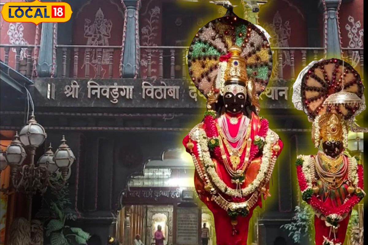 Pune News : पुण्यातील निवडुंग्या विठोबा मंदिराचा इतिहास माहिती आहे? तुकोबाच्या पालखीचा असतो मुक्काम, Video