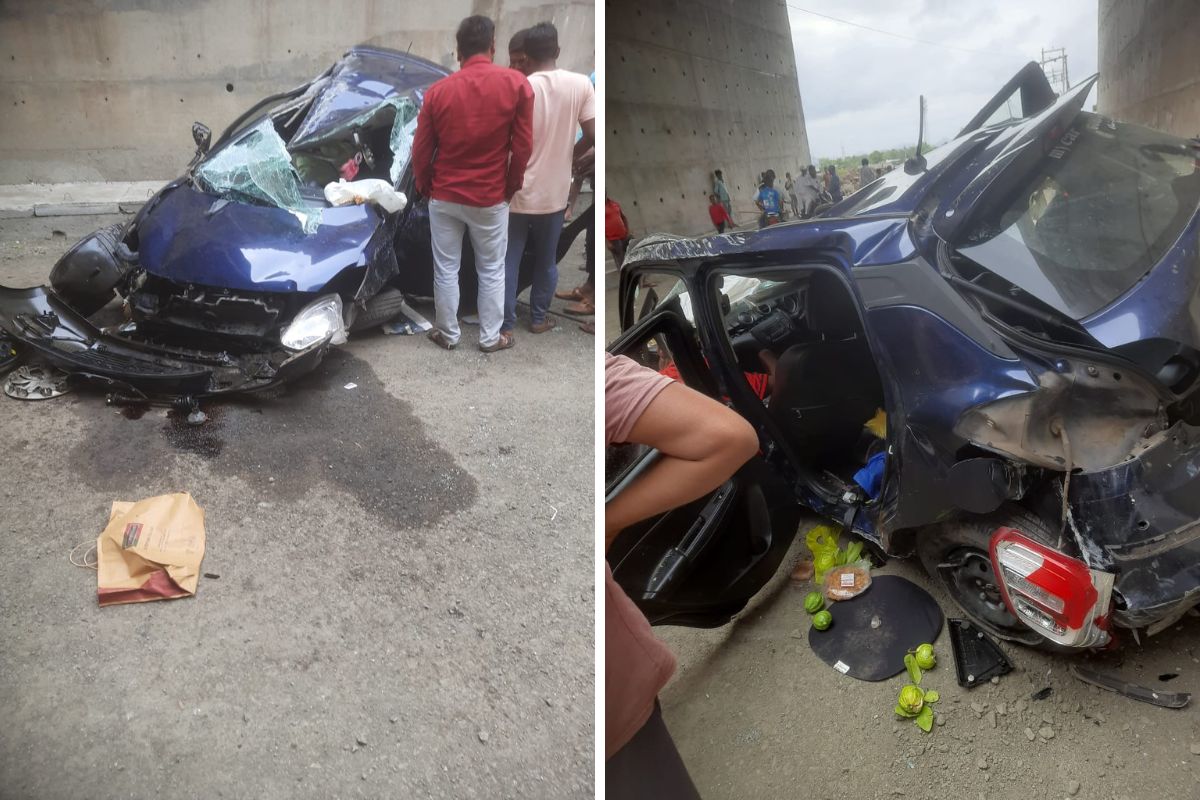 समृद्धी महामार्गावर भीषण अपघात