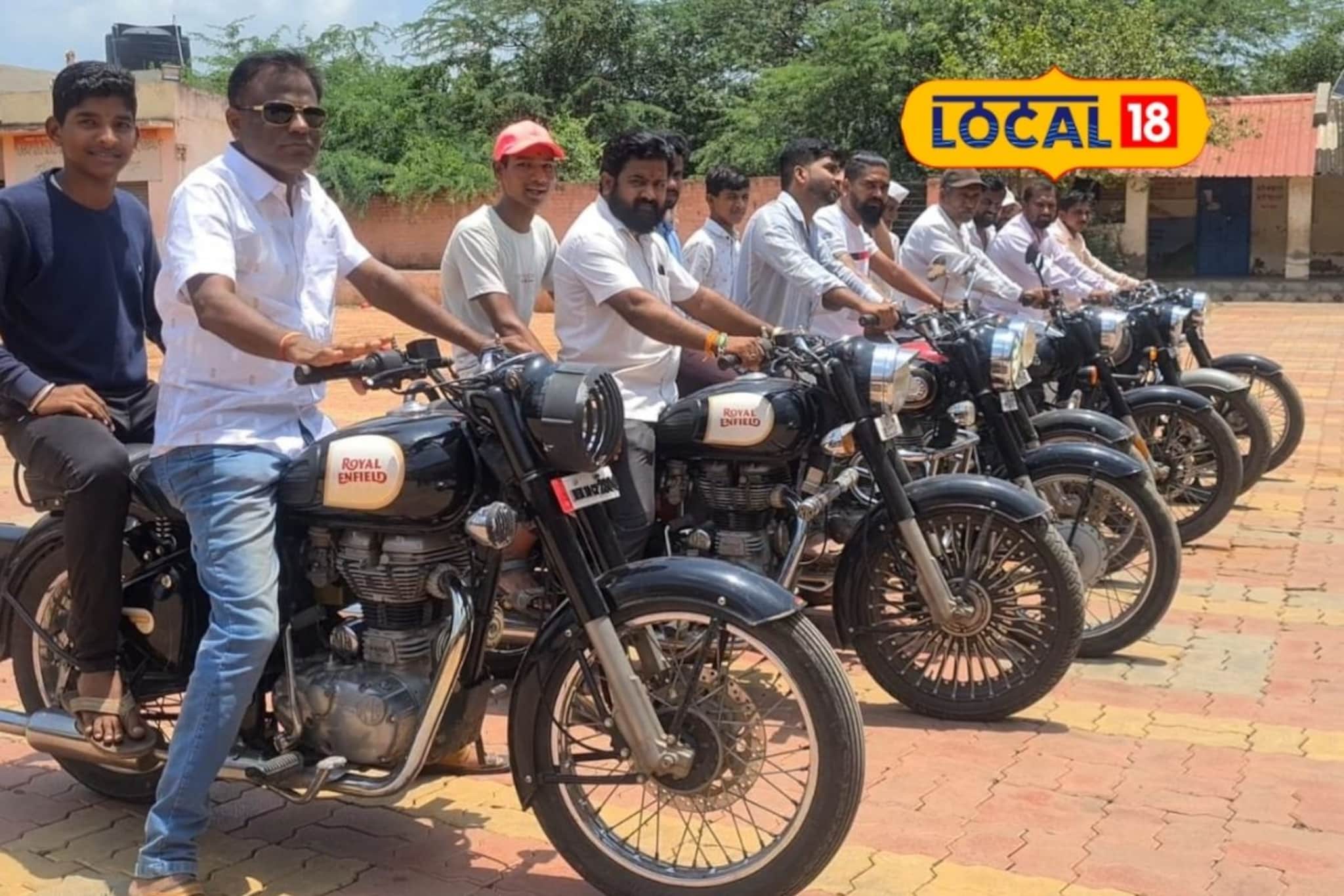 महाराष्ट्रात आहे 'बुलेटचं गाव', पाहा कसं पडलं नाव?, PHOTOS