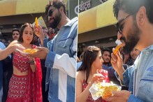 विकी आणि सारा दिसले इंदोरी पोहे-जिलेबीवर ताव मारताना, लोक म्हणाले हे काय नवीन!
