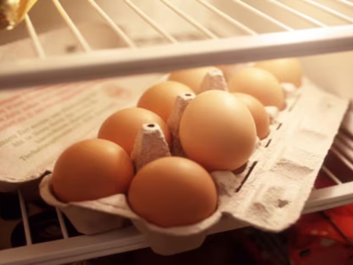 Storing Eggs In Fridge अंडी फ्रीजमध्ये ठेवणं योग्य आहे का? ही आहे