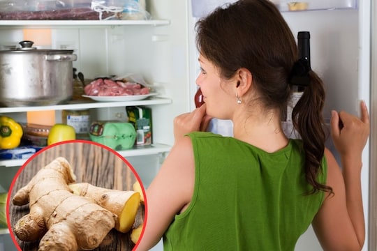 फ्रिजमध्ये अशा प्रकारे साठवा आलं... 
