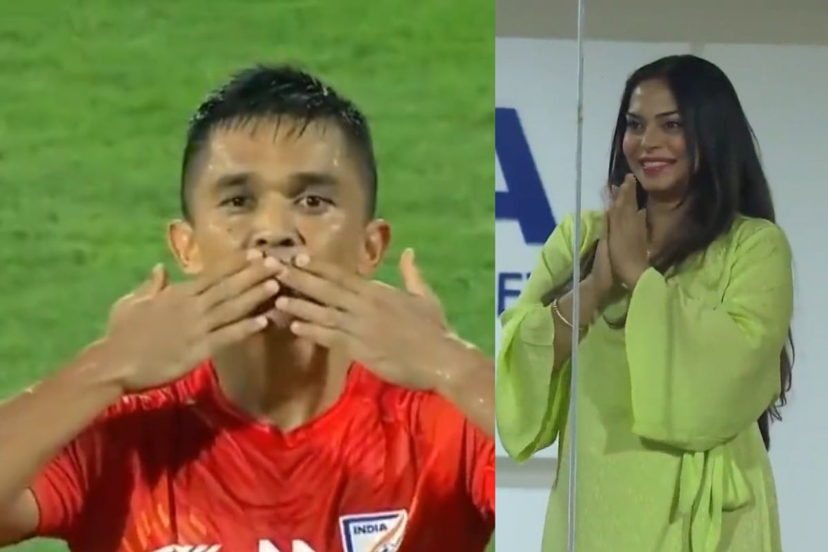 'त्या' खास गोल सेलिब्रेशननं वेधलं लक्ष