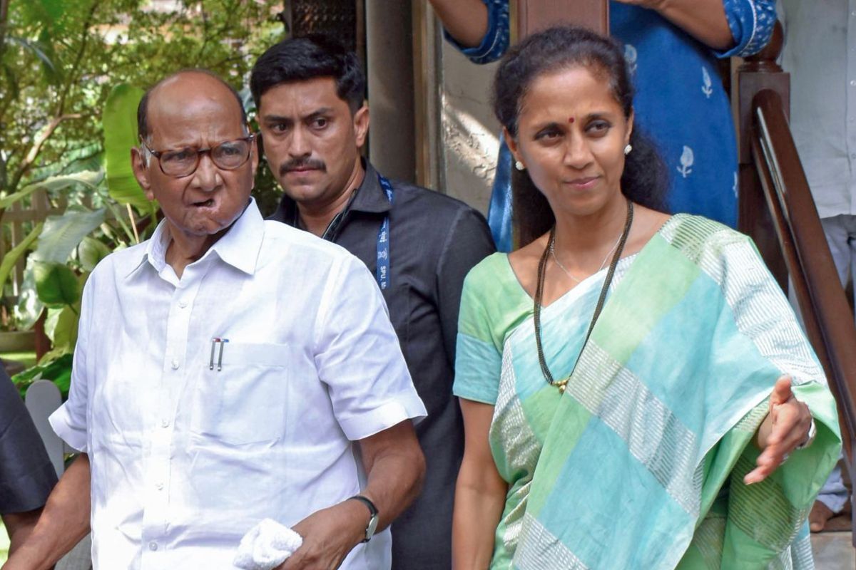 शरद पवारांकडून सुप्रिया सुळे मुख्यमंत्रिपदी प्रोजेक्ट