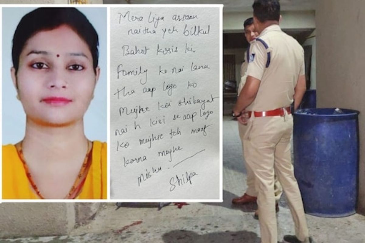 बँक मॅनेजरच्या पत्नीने सहाव्या मजल्यावरून मारली उडी