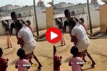 Viral Video : आनंदाच्या भरात काकांनी शेजारच्या काकूंना उचललं आणि मग...
