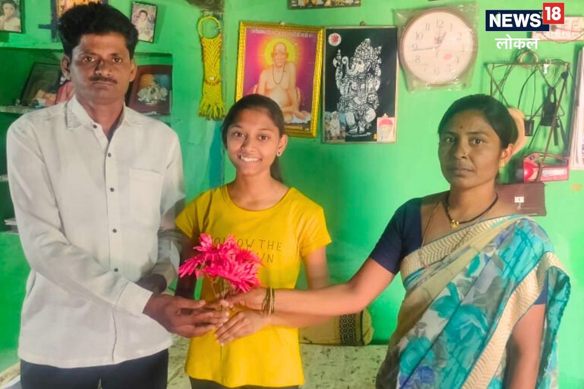 Wardha News: शेतकऱ्याच्या लेकीने बापाचं नाव काढलं, दहावीत तालुक्यातून अव्वल, Video