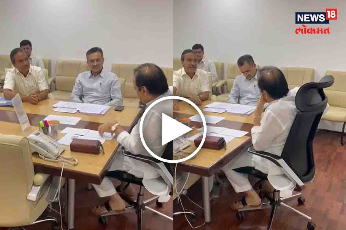 अजित पवारांनी अर्थ खात्याचे सचिव यांच्याशी केली बैठक घेतली