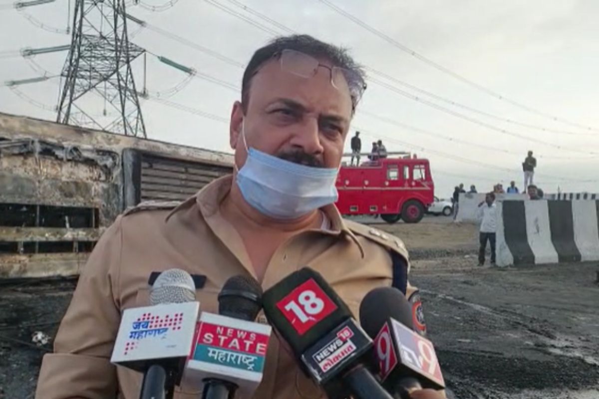 बुलडाण्यामध्ये बसचा भीषण अपघात