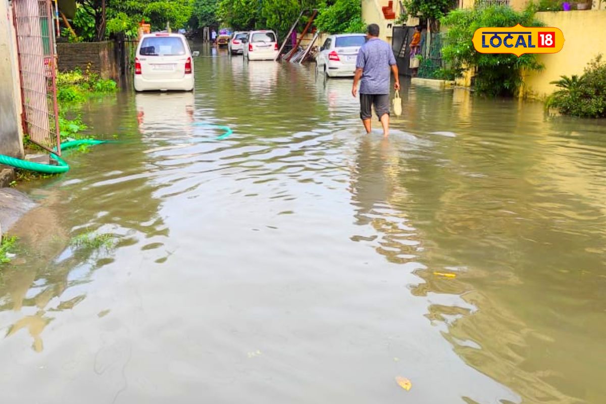 नागपूरमधल्या पावसानं मोडला 29 वर्षांचा रेकॉर्ड, 24 तासांमध्ये रस्त्यांना आलं नद्यांचं स्वरुप, Video