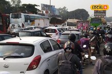 पुण्यातील प्रमुख रस्त्यांवर ट्रॅफिक जाम, बसमधून उतरून प्रवासी निघाले चालत, Photo