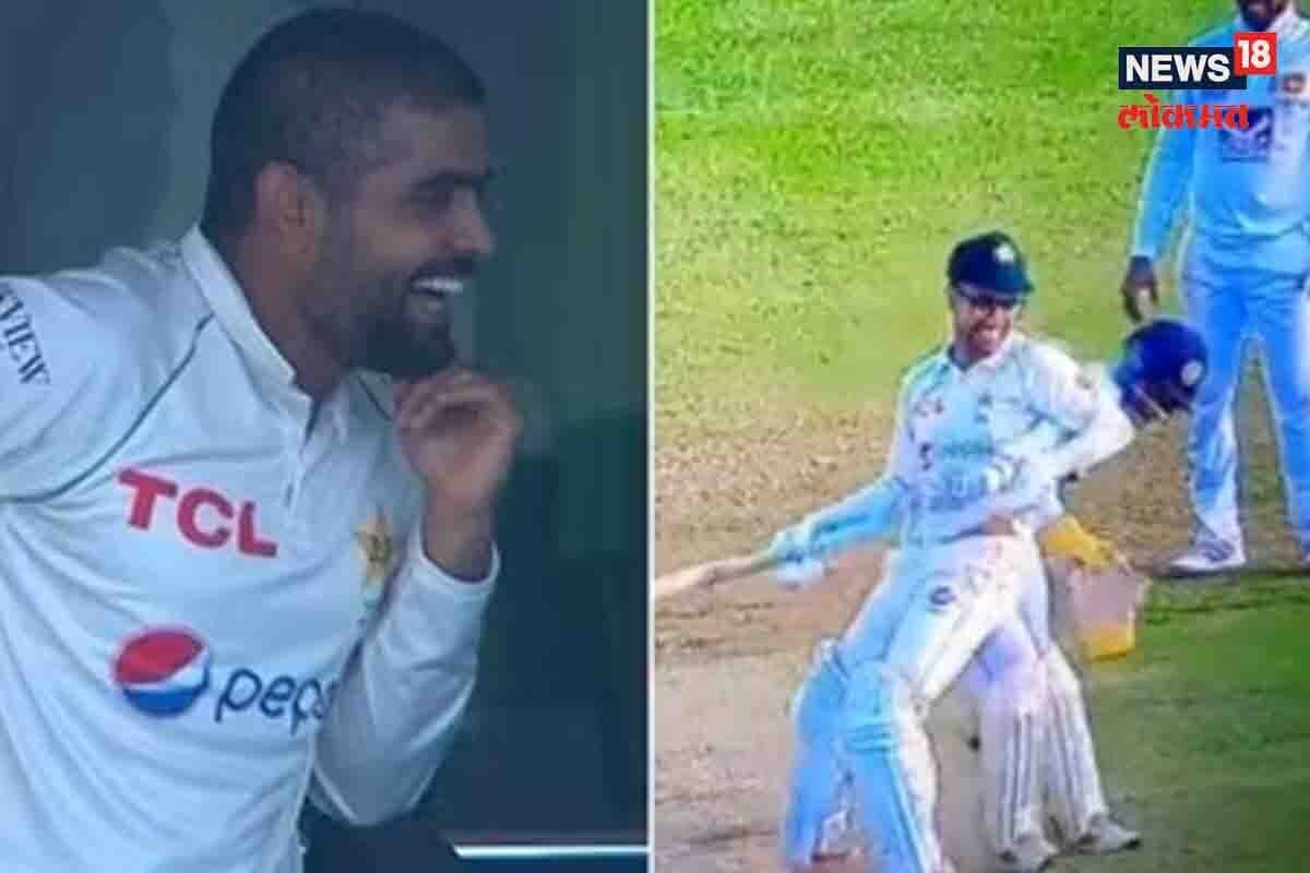 श्रीलंका-पाकिस्तान मॅचमध्ये घडला मजेशीर किस्सा, खेळाडूंनाही हसू अनावर