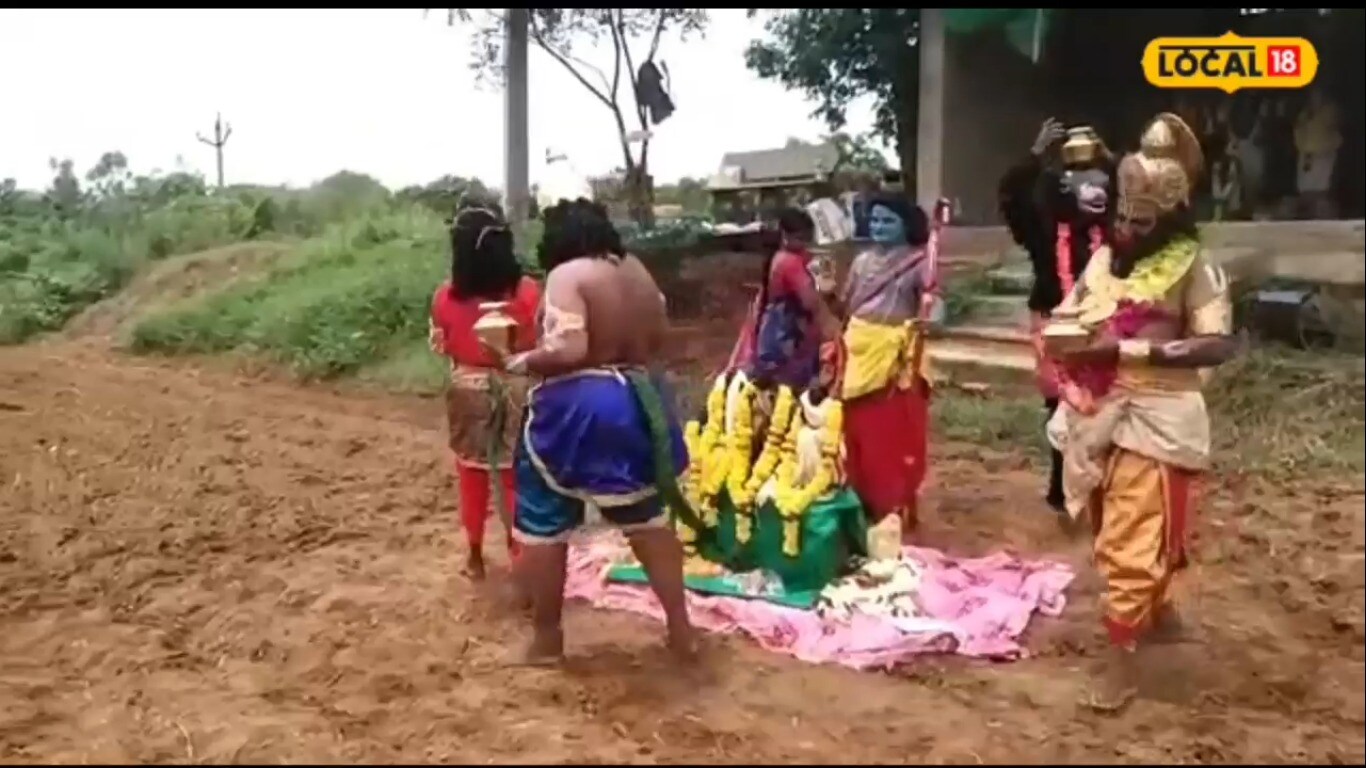 शेतकऱ्यांनी ही पारंपरिक आणि अनोखी श्रद्धा अजूनही जपली आहे. हे संपूर्ण भातपीक या सोहळ्यासाठी वापरलं जाणार आहे, अशी माहिती सूत्रांनी दिली.