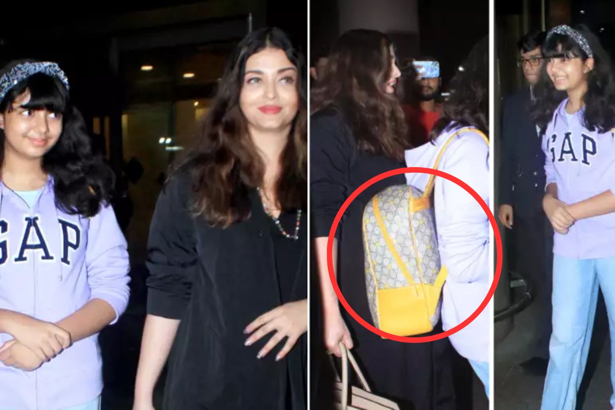 आराध्याच्या बॅगची किंमत माहितीये?