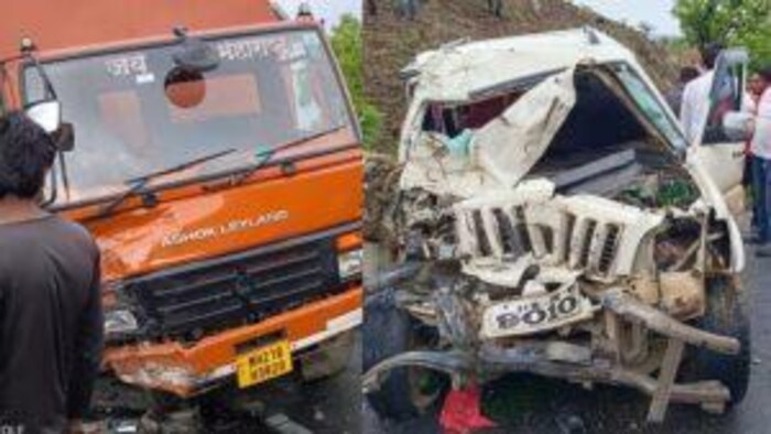 संगमनेर तालुक्याच्या पठार भागातील पुणे- नाशिक राष्ट्रीय महामार्गावर ट्रकला कारने पाठीमागून दिलेल्या धडकेत एकजण ठार झाला होता. आंबीखालसा फाटा परीसरात ही दुर्घटना शनिवार 3 जून रोजी रात्री साडेदहा वाजेच्या दरम्यान घडली होती. ट्रक (क्रमांक आरजे- 14, जीके 2050) हा पुण्याकडून नाशिकच्या दिशेने चालला होता. शनिवारी रात्री तो साडेदहा ते अकरा वाजेच्या दरम्यान आंबीखालसा फाटा परिसरात आला असता, त्याच दरम्यान पाठीमागून भरधाव वेगाने आलेली कार (एमएच 17, एसी 197) वरील चालक आनंद सुनील भाटेवरा यांचे कारवरील नियंत्रण सुटल्याने ट्रकला पाठीमागून जोरदार धडक दिली होती. यात आनंद सुनील भाटेवरा (वय 23, रा. कोल्हार तालुका, राहाता) यांचा मृत्यू झाला होता.