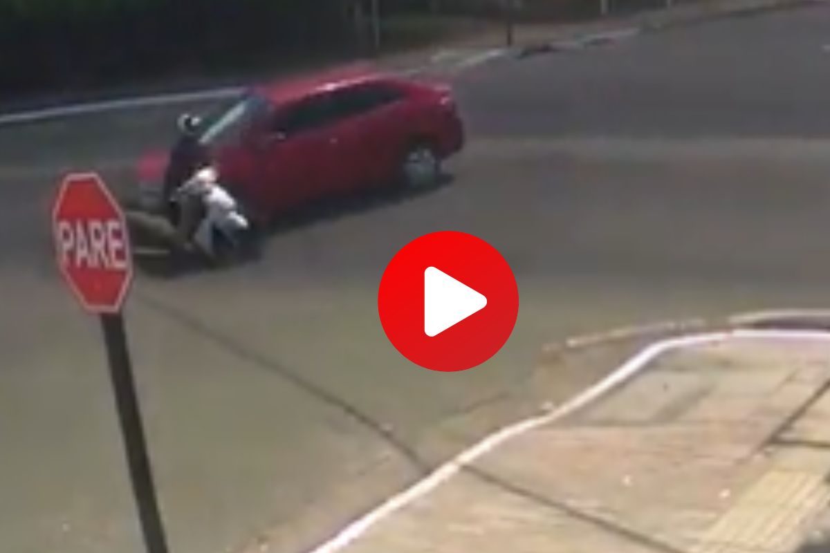 अपघाताचा व्हिडीओ