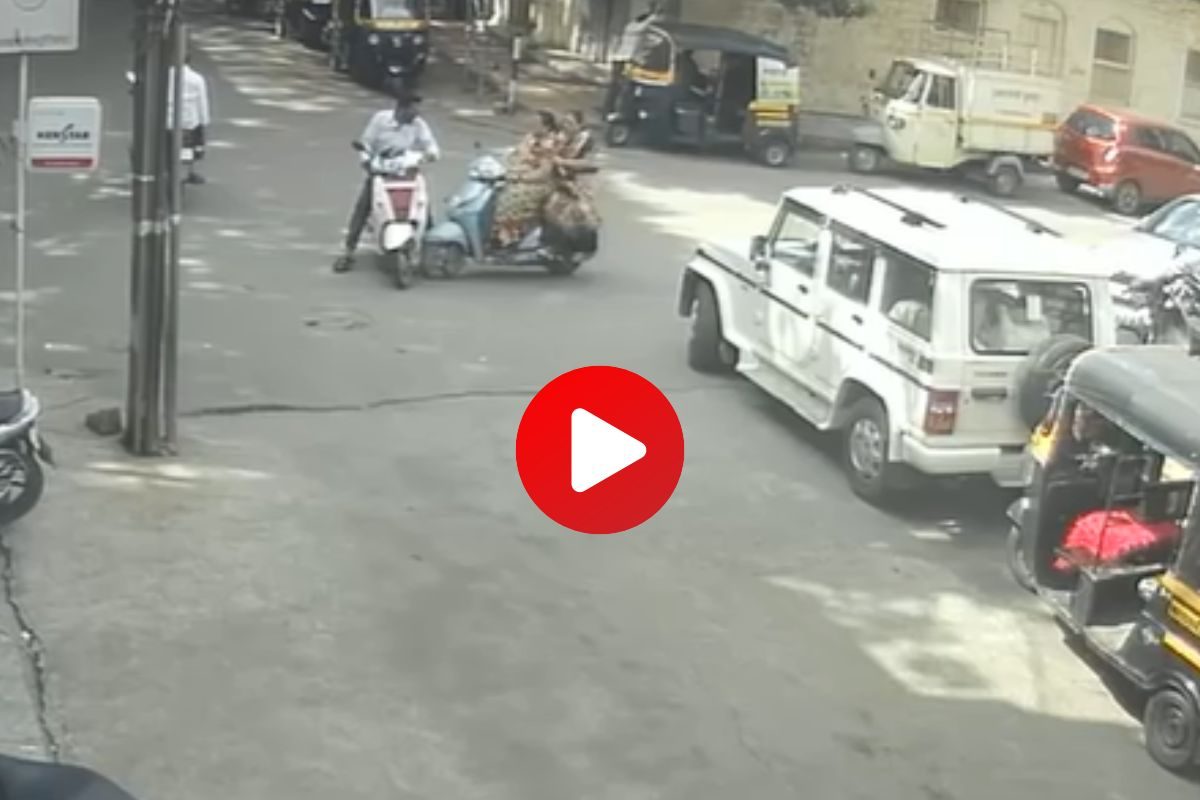 अपघाताचा व्हिडीओ