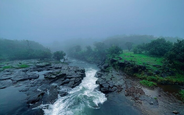 सध्या मुसळधार पाऊस बरसत आहे. तालुक्यातील अनेक धरणे ओव्हर फ्लो झाले आहेत आणि नदी नाले ओसंडून वाहत आहेत.